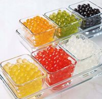 Bubble Tea pękające kulki owocowe kawior molekularny popping boba | Malina