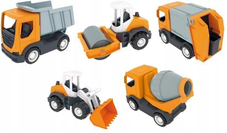 WADER auta-tech truck budowlany 5 modeli 35360 zdjęcie 3