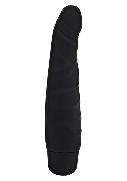 Czarny Mini Wibrator Silikonowy Penis - Silicone Classic zdjęcie 2