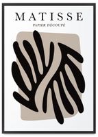 Plakat znane obrazy plakaty henri matisse 50x70 cm w czarnej ramie