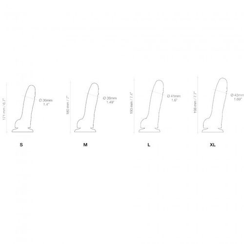 Soft Realistic Dildo Purple L na Arena.pl