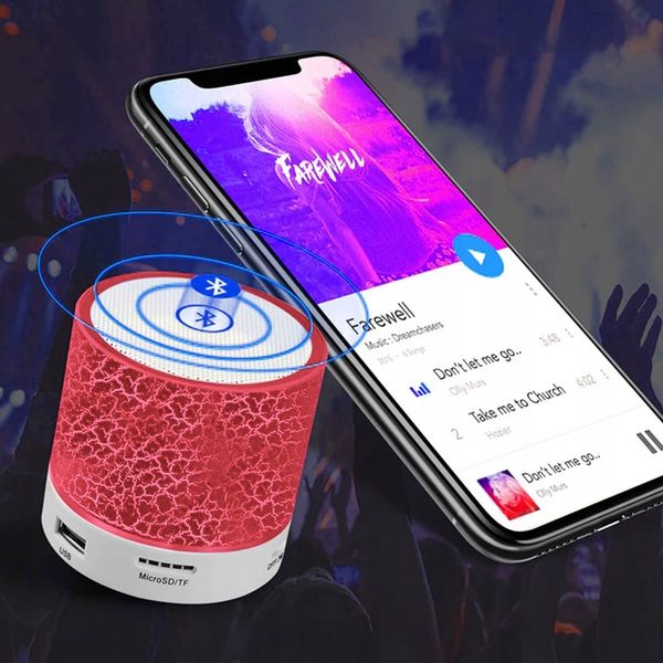 GŁOŚNIK BEZPRZEWODOWY PRZENOŚNY BLUETOOTH LED zdjęcie 13