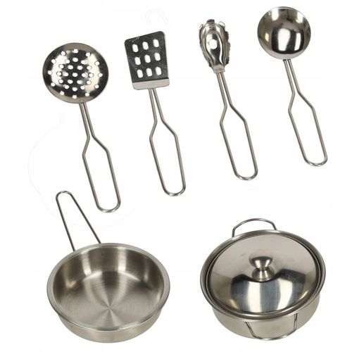 KUCHNIA dla dzieci DREWNIANA z lodówką LED + AKCESORIA garnki sztućce 80cm na Arena.pl