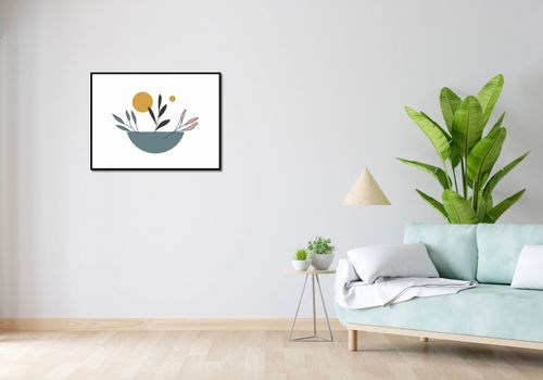 Plakat 80x60cm Miska Roślinności na Arena.pl