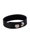 colt leather c/b strap 3 snap black
