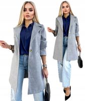 PŁASZCZ DAMSKI kobiecy elegancki klasyczny stylowy ponadczasowy