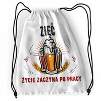 Plecak Dla Zięcia Sportowy Szkolny Worek Torba Z Nadrukiem Ze Zdjęciem