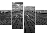 140CM 70 OBRAZ SOPOT MOLO ŚCIENNY