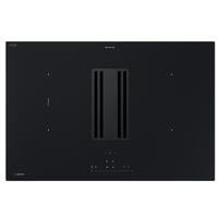 Płyta indukcyjna z okapem blatowym Auphoria Out 80.1 Black Mat (bez silnika)