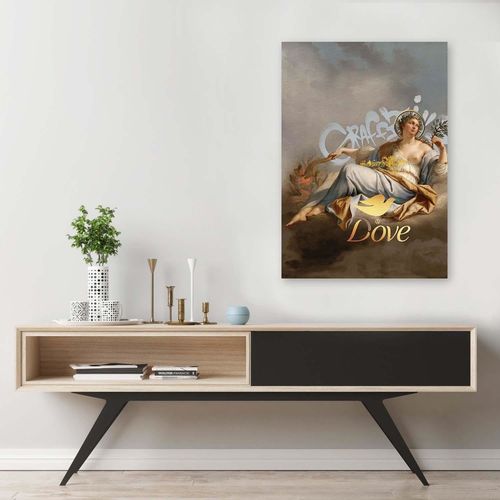 Obraz na płótnie - Canvas, Peace and Love 40x60 na Arena.pl