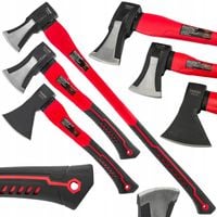 ZESTAW SIEKIER SIEKIERA ROZŁUPUJĄCA TOPOREK CIESIELSKA 3 SZT DO