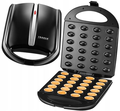 Opiekacz do orzeszków CIASTEK elektryczny 24 foremki FORMA TRANSA XXL na Arena.pl