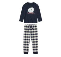 Piżama chłopięca dziecięca z misiem 110-116 bawełniana