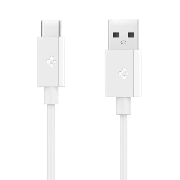 Kabel Spigen EB6010AC USB-A / USB-C 60W 100 cm - biały zdjęcie 1