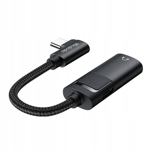 MCDODO PRZEJŚCIÓWKA ADAPTER USB TYP C DO AUX + USB-C DO SŁUCHAWEK ŁADOWANIA na Arena.pl