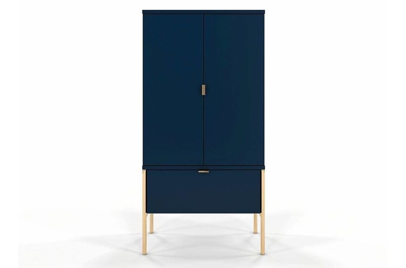 Komoda wysoka Polka Navy Blue zdjęcie 3