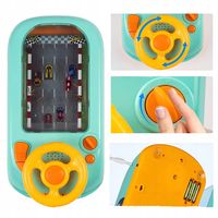 SYMULATOR JAZDY KIEROWNICA KONSOLA WYŚCIG AUTO TOR SAMOCHODOWY INTERAKTYWNY