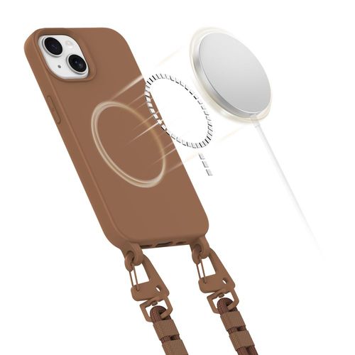 tech-protect magnecklace magsafe iphone 14 chocolate brown na Arena.pl