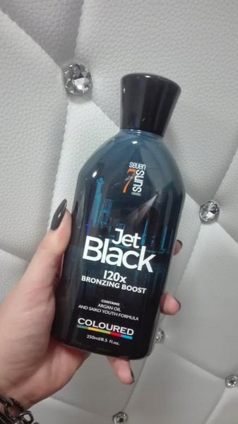 7suns Jet Black Bronzer x120 Do Solarium 250 ml zdjęcie 3