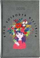 KALENDARZ A5 2026 DZIENNY PLANER Z NADRUKIEM UV KOŁO GOSPODYŃ WIEJSKICH