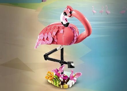 31170 - lego creator - dzikie zwierzęta: różowy flaming na Arena.pl