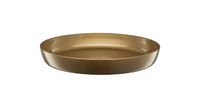 Podstawka plastikowa pod doniczkę CRISTAL 13 cm złota połysk