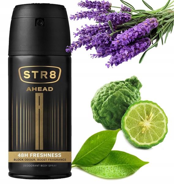str8 deo dezodorant 150ml ahead zdjęcie 11