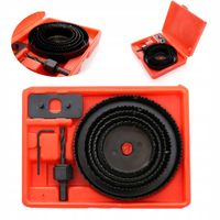 Zestaw otwornice do drewna kraft&dele 8 elementów sztuk 127 mm KD10279