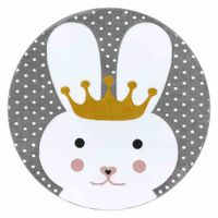 RUG/LU/TINIES/BUNNY/GREY/160x220