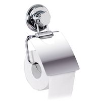 Tatkraft MEGA LOCK szczotka WC z uchwytem + uchwyt na papier toaletowy