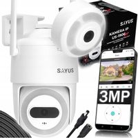 OBROTOWA KAMERA ZEWNĘTRZNA IP WIFI ICSEE ZOOM DWA OBIEKTYWY ULTRA HD 3MPx