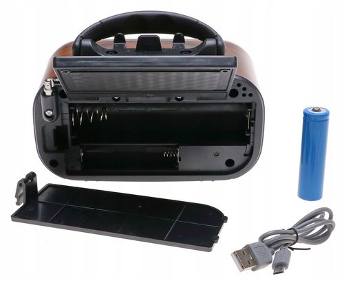 Radio PRZENOŚNE Retro SOLAR Bluetooth MP3 USB na Arena.pl
