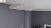 Listwa sufitowa DLSU4 4cm x 16cm gzyms sztukateria ozdobna XPS DECOREM