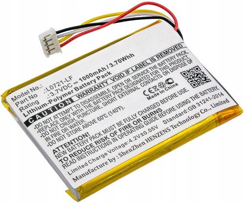 BATERIA AKUMULATOR L0721-LF DO GŁOŚNIKA JBL CLIP 3 zdjęcie 1