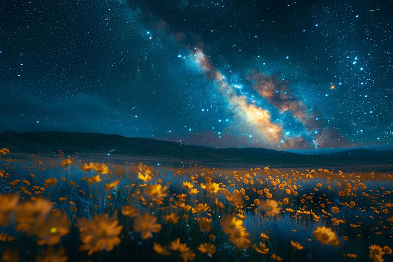 Plakat 45x30cm Nocne Niebiosa zdjęcie 1