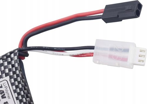 Zestaw 2 baterii 7,4 V 800 mAh Kompatybilne samochody RC 9130, 9135, 9136 na Arena.pl