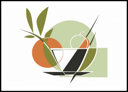 Plakat 100x70cm Owocowa Herbata na Arena.pl