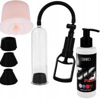 Duża Pompka Do Powiększenia Penisa Stały Efekt + Gratis Żel Na Powiększenie