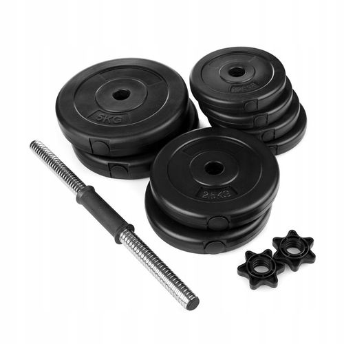 Hantle regulowane hantle bitumiczne 20kg ciężarki do ćwiczeń Spokey BURDEN na Arena.pl