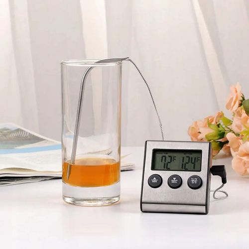 TERMOMETR DO WĘDZARNI Pieczenia GRILLA SONDA TIMER na Arena.pl