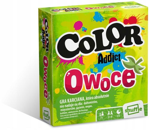 karty do gry color addict owoce dopasuj kolory na Arena.pl