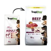 tropidog premium adult medium & large breed wołowina z ryżem 12kg