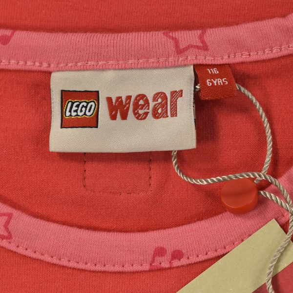 LEGO WEAR Koszulka z długim rękawem Różowy Nowy z metką Bawełna Długi rękaw 116 (5-6 lat)  Dziewczęce Długi na Arena.pl