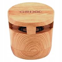 Głośnik Bluetooth przenośny BT 5.0 bezprzewodowy 3W drewniany Grixx