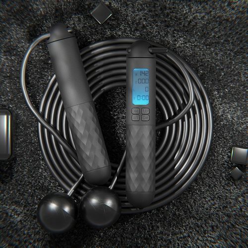 Skakanka z kulkami licznikiem LED regulacją i linką 280cm na Arena.pl