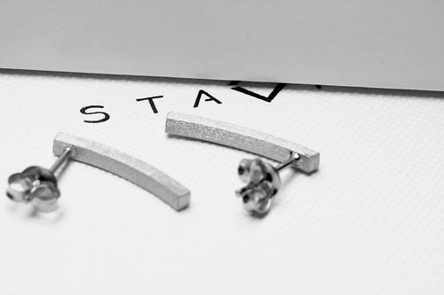 Srebrne kolczyki Staviori na Arena.pl