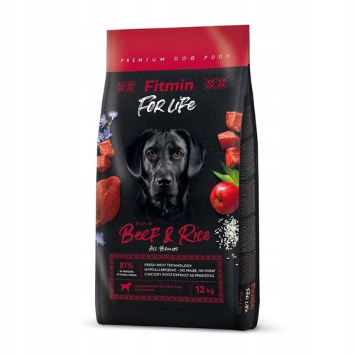 Fitmin For Life Beef & Rice 12kg na Arena.pl