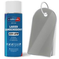 lakier samochodowy spray audi lb7w / b7w / k5 tungsten silver metalik 400ml