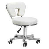 Taboret kosmetyczny do pedicure 9266 biały