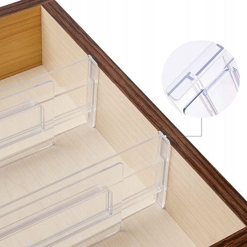 8szt ORGANIZER DO SZUFLADY PRZEGRÓDKA REGULOWANA SEPARATOR na Arena.pl